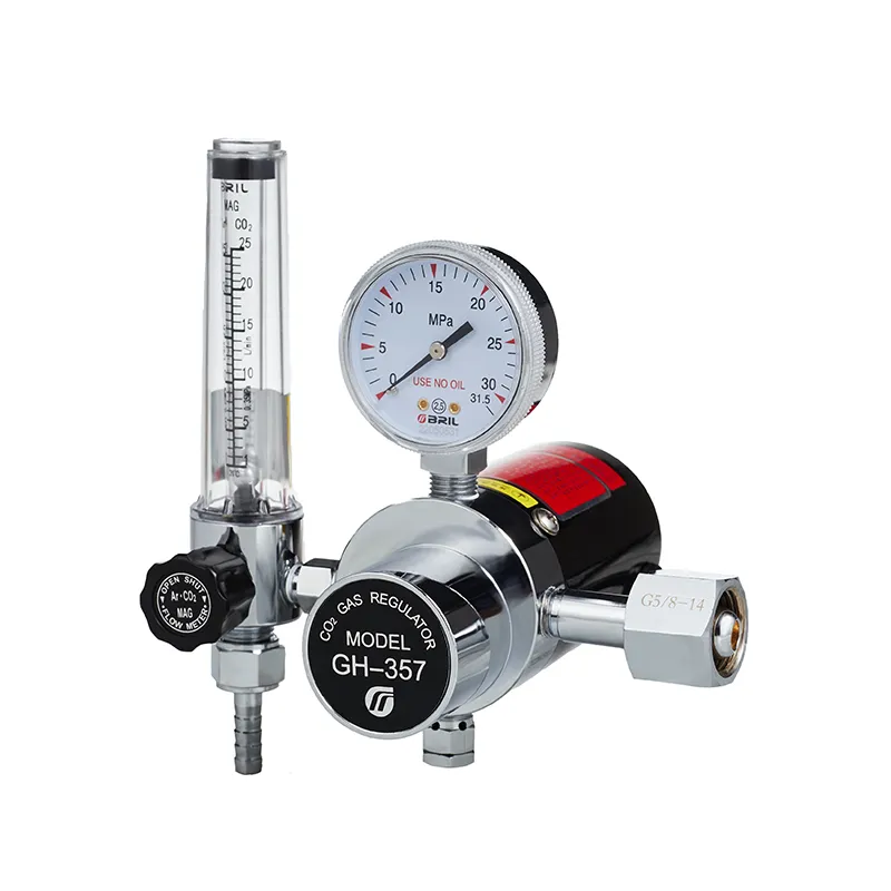 Регулятор с подогревателем для CO2 GH-357 (5)